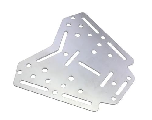 Support de bagage inox durable pour moto 350E plaque arrière haute résistance