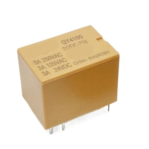 Relais QY4100 012DC-ZS3 4 broches pour réparer carte électronique