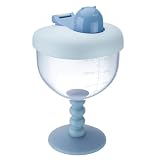 Generico Bicchieri Antigoccia Per Bambini Forma Calice 180ml con Coperchio