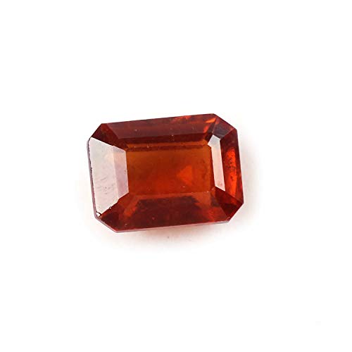Grenat Hessonite naturel octogonal pour sublimer vos bijoux du quotidien