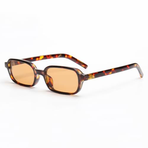 Image of Ted Smith | Unisex Rectangle Sunglasses | 100% Uv Protected