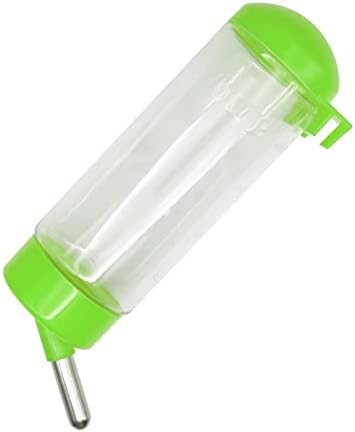 BREUAILY 3 Pcs 500ml Hamster Water Bottle Automatic Hanging Rabbit Pet Waterer Feeder No Drip Auto Water Feeder for Hamster,Rabbit, Guinea Pig, Gerbil,Chinchilla Small animal (Random Color)