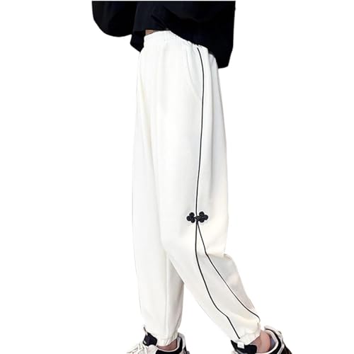 Boys Girls Pants Baggy Elastic Waist Jogger Sweatpants Fall Winter Lightweight Loose Casual Outdoor Fashion Trousers