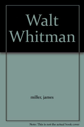 Walt Whitman 1125255285 Book Cover