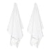 Now Designs Ripple Kitchen Towel, Set of 2, White