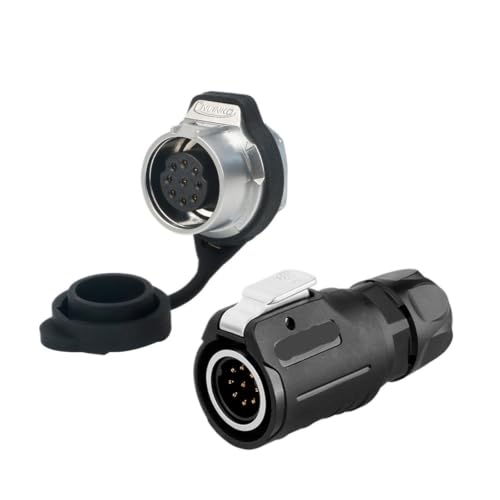Conector LP16 IP68 9 pines para reparar humedades y fallos en conexiones de cables