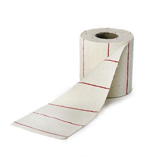 GUGULUZA Gun Cleaning Patch Cotton Cloth Patches for Rifle Handgun Shotgun (10m/Roll - 10 cm)