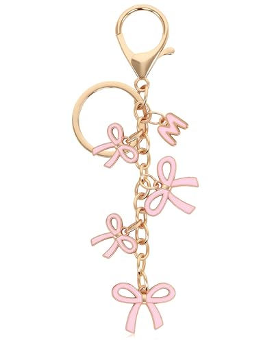 Popizard Bow Purse Charms Keychain - M Pink Bow...