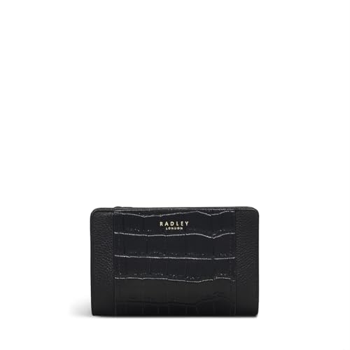 RADLEY London Downtown Women's Medium Leather Bifold Wallet, Black