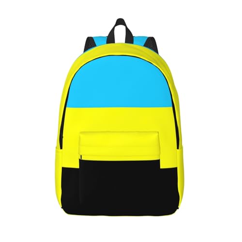 Sac à dos décontracté pour adulte avec motif drapeau exclusif pour femme