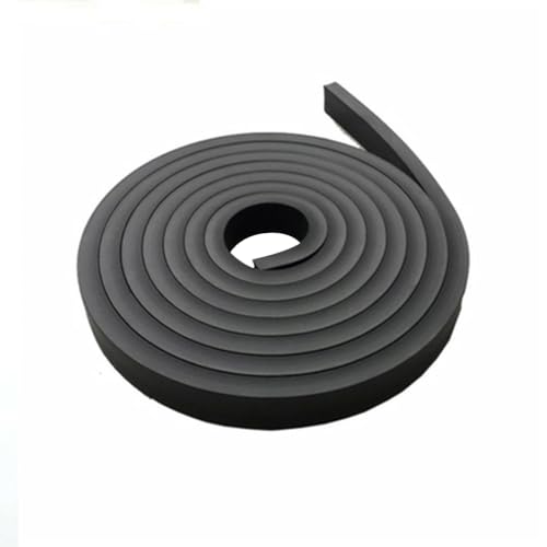 Molduras decorativas pared PVC flexible negro protector esquinas hogar 2
