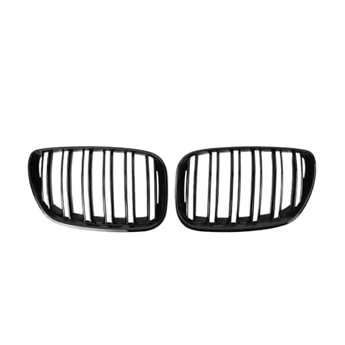 Grilles avant calandres pour X5 E53 SUV 1999-2006 accessoires double ligne noir mat sport