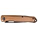 Gerber Gear Affinity Folding Pocket Knife Plain Edge D2 3.6 Inch Blade, Copper