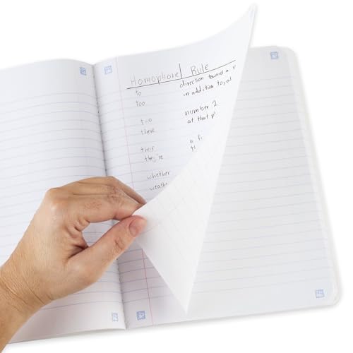 Livre de composition Five Star grand format ligné large 80 feuilles