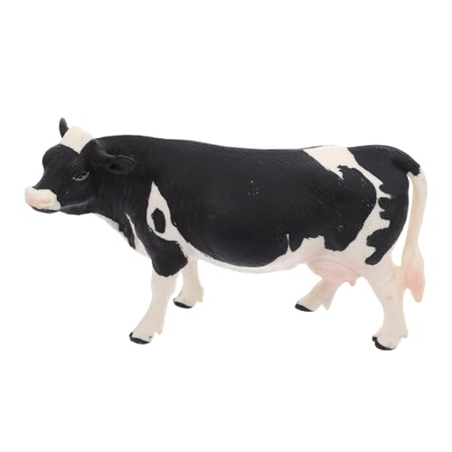 Yardwe Adornos De Vaca Simulados Lindo Juguete De Vaca Figuras De Vacas Juguetes De Vaca Decoración De Juguetes Estatuillas De Animales Decoración del Hogar Mini Figura De Vaca Muñeca