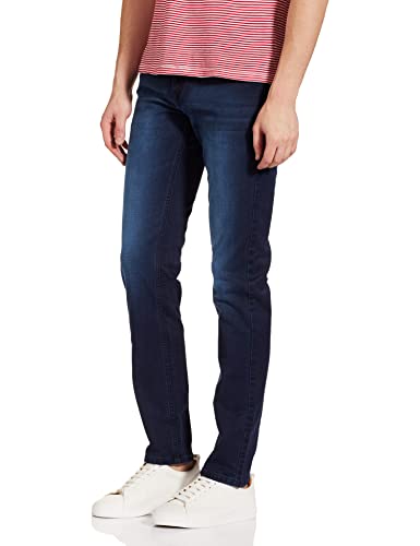 Image of Monte Carlo Mens Cotton Blend Trouser (2220873006Dn-1-36, Dark Blue, S)