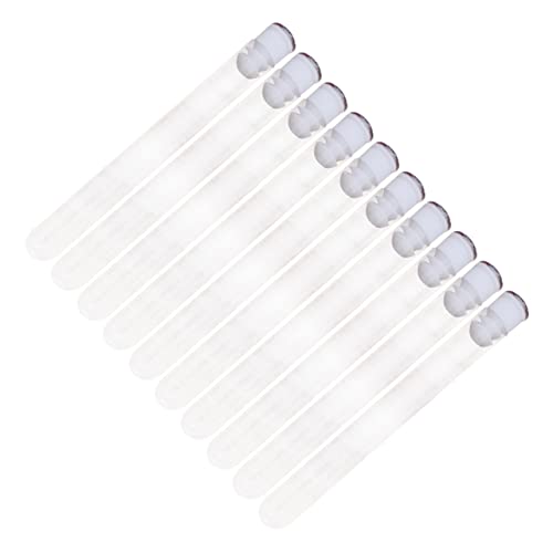HONMEET Woman's Eyelash Brush Holder 10pcs Lash Brush Tubes Rhinestone Home Beauty Accessory Stylish Design Random Color