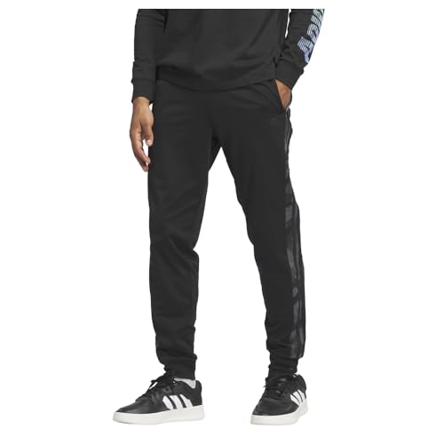 adidas Men's Essentials Camouflage Tricot Track Pants