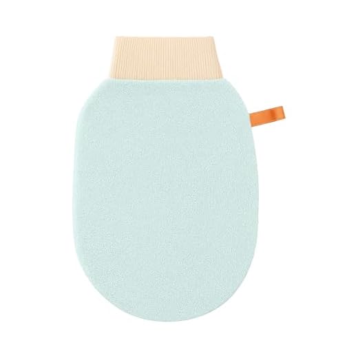 Jetstream Guante Exfoliante Corporal, Esponja Exfoliante Corporal, Bambú Manoplas Baño, Guante de Crin, Elimina la Piel Muerta Eficazmente, Accesorios de Baño para Hombre y Mujer