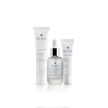 Rilastil, routine anti-age con Hydrotenseur Contorno Occhi, Hydrotenseur Crema Antirughe Ristrutturante, Hydrotenseur Siero Antirughe Ristrutturante