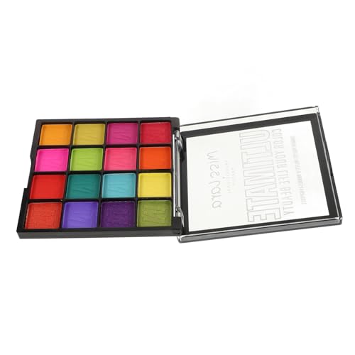 NOLITOY 16 Paleta De Sombras De Ojos Sombra De Ojos Coreana Pintura Facial Para Halloween Maquillaje De Ojo Sombras De Ojos En Barra Mate Para Ojos Mayores Paleta De Maquillaje Rosado