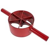 Abaodam 6 Stück Manueller Bambusspalter Scharfes Stahlwerkzeug für Präzises Spalten Glatte Bambusstreifen Sicherheitsschutz für DIY Bambushandwerk Gartenzaunbau