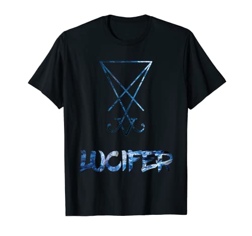 Sigil of Lucifer Camiseta Ice Cold Blue Fusion Camiseta