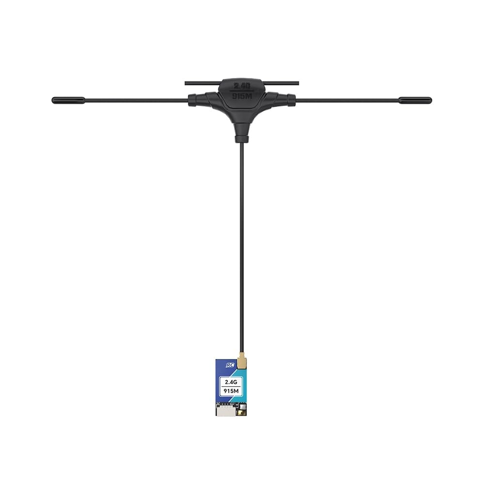 Per ELRS Nano 915M/2.4G Ricevitore A Banda Duale DIY per Quadricottero FPV A Lungo Raggio, Parti del Drone Incorporate WiFi -C3 Chip LR1121 per Drone DIY Freestyle A Lungo Raggio FPV