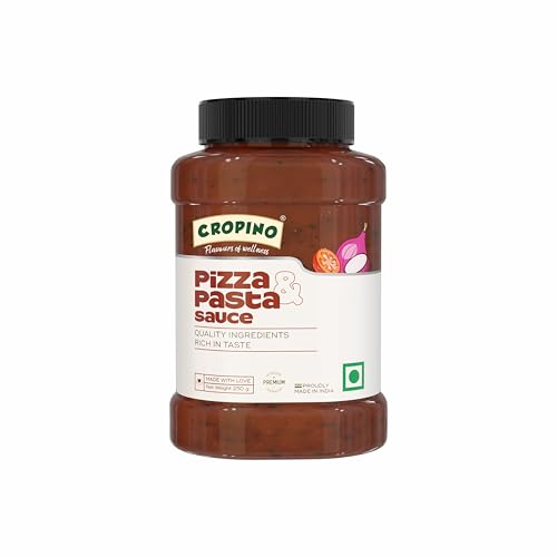 CROPINO Pasta & Pizza Sauce, 320g / Ready to Eat/For Pizza, Penne Pasta, Spaghetti, Fusilli, Macaroni, Hakka Noodles, Rice Noodles & Whole Wheat Pasta