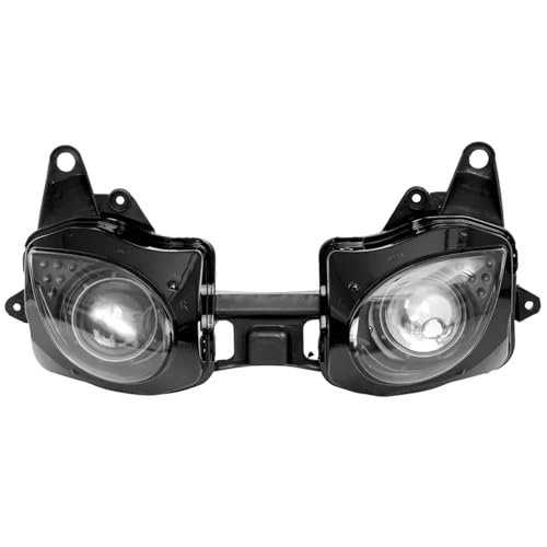 Phare avant pour Kawasaki ZX6R 2007 2008 optique de moto noir