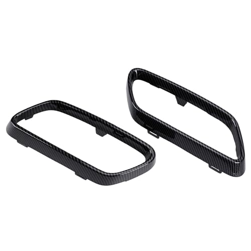 Cubierta de punta de escape de carbono hydro dip para renovar el estilo de tu Clase C W206 2