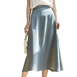 Women's Solid Color High-Waisted Elegant Slim Fit...