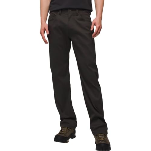 prAna Men's Brion Pant, Dark Iron, 31x34