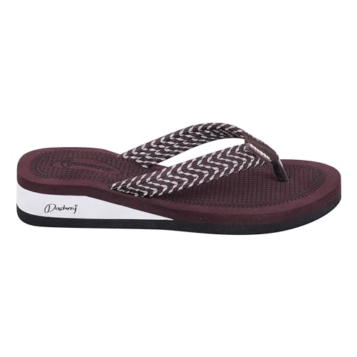 Image of Dashny Women's (1434) |Extra Super Soft Comfortable Slippers |Brown Casual Slides Slippers