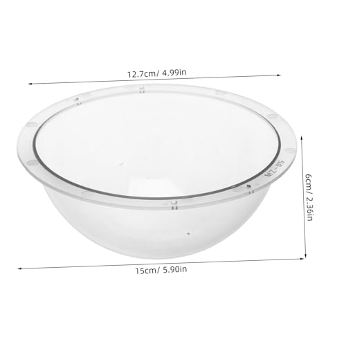 Cúpula de acrílico transparente para cámara de seguridad exterior e interior 2