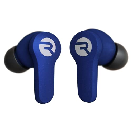 Raycon The Work Earbuds Bluetooth Wireless Earphones with Microphone- Stereo Sound in-Ear Bluetooth Headset True Wireless Earbuds with 32 Hours of Battery Life & Three Sound Profiles-(Electric Blue) Raycon The Work Earbuds Bluetooth Wireless Earphones with Microphone- Stereo Sound in-Ear Bluetooth Headset True Wireless Earbuds with 32 Hours of Battery Life & Three Sound Profiles-(Electric Blue)