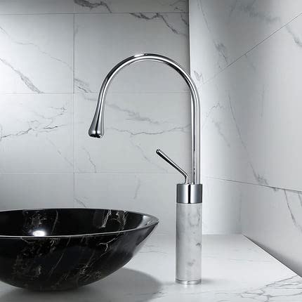 Robinet d'évier chaud et froid mitigeur de toilette en laiton pour vasque à poser