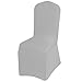 Produktbild Teamyy Universell Stuhlhussen Stretch Universell Stuhlüberzug Stuhlbezug Hochzeit Hussen Grau