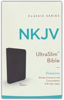Imitation Leather Classic Series, NKJV UltraSlim Bible, Gray Leathersoft Book