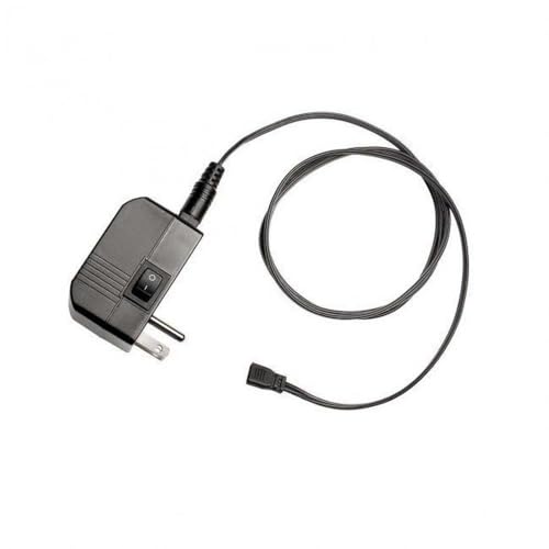 WAC Lighting EN-2460-P-AR-T 120V Input 24V Output 60W Plug-in Electronic Transformer for InvisLED Tape Light, Black