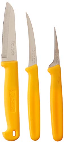 KOM-KOM SUPERIOR CARVING KNIFE SET FOR SUPERIOR CARVING FRUIT OR VEGETABLE. (Stainless Steel)