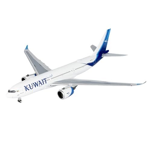 Modelo de avión a escala 1/400 Kuwait Airways A330-800 miniatura coleccionable de alta fidelidad