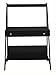 Bush Furniture Alamosa Ladder Desk in Classic Black