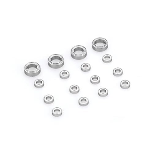 Roulements en acier RC haute précision pour châssis WPL C24 et MN99S - Ajustement millimétrique
