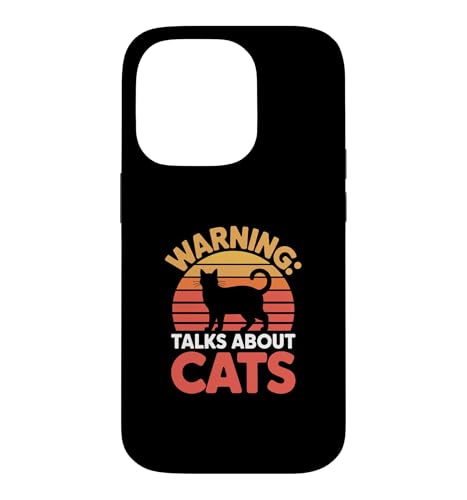 Warning Talks About Cats �X�}�z�P�[�X iPhone 14 Pro �p
