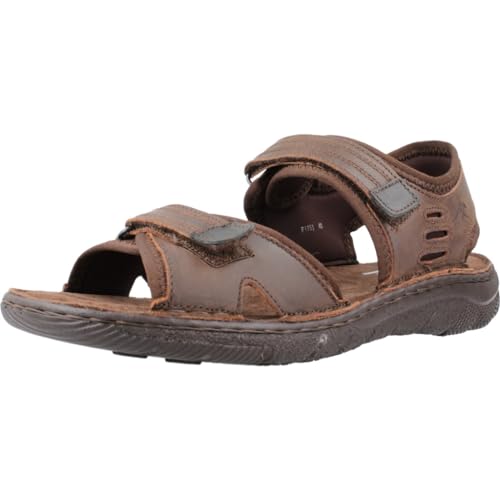 Sandalias de hombre Fluchos con piso antideslizante y flexible en negro
