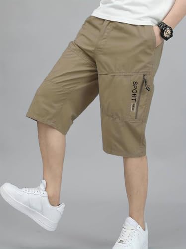 Image of TAGDO Men's Solid Cotton Shorts | Shorts Pant for Men | Shorts for Men (2003)