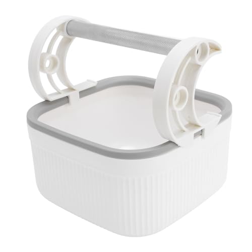 Bird Toilet Stand with Removable Bucket, Tabletop Pet Bird Potty Training Tool, Bird Perch Play Stand, Parrot Toilet Stand Interactive Stand Toy for Parrot Parakeets Cockatiels