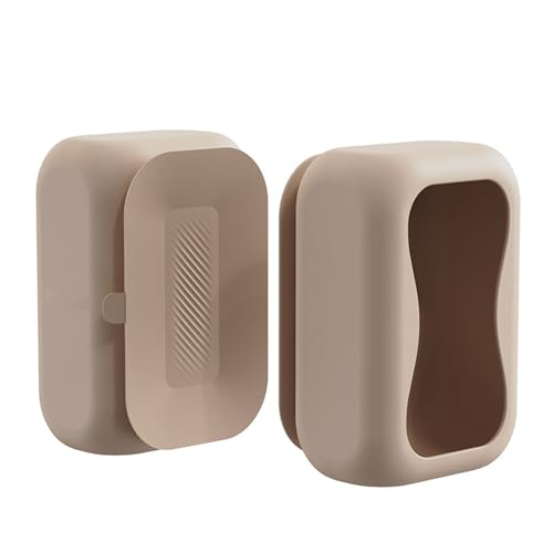 Dispensador de toallitas húmedas, dispensador flexible de almacenamiento de pañuelos montado en la pared, soporte para servilletas