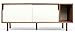 Dann Walnut and White Sideboard